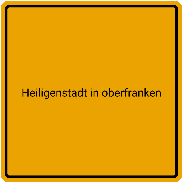 Meldebestätigung Heiligenstadt in Oberfranken